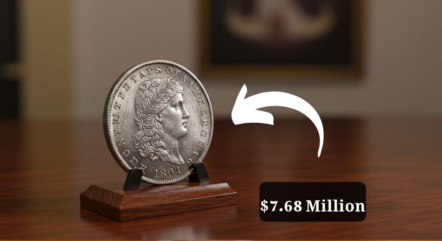 The 1804 Silver Dollar Sold at $7.68 Million: Known as King of American Coins