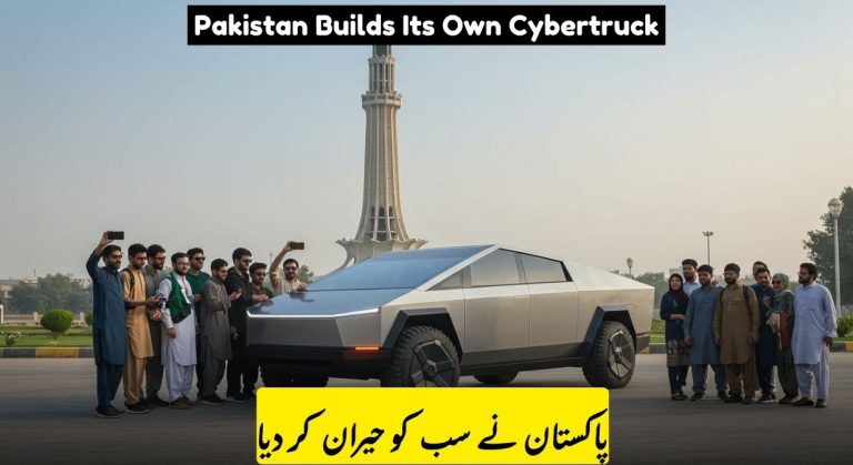 Pakistan Builds Its Own Cybertruck – The 1000cc Beast!